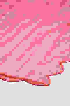 Coral Pink Cotton Blend Straight Kurta Pants Suit Set image number 4