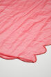 Coral Pink Cotton Blend Straight Kurta Pants Suit Set image number 4