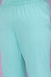 Blue Cotton Straight Printed Kurta Set image number 2