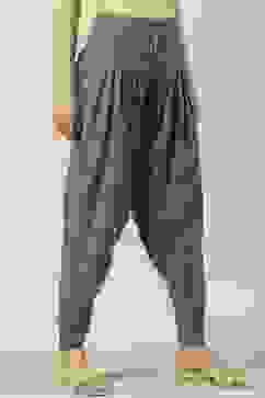 Indigo Cotton Relaxed Salwar image number 0