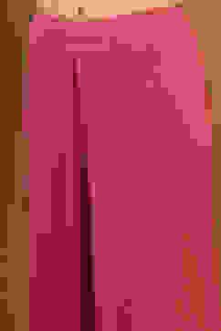 Old Rose-Toned Zari Cotton Embroidered Anarkali Suit Set image number 2