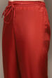 Teal Viscose Straight Kurta Regular Pants Suit Set image number 2