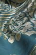 Teal Viscose Blend Embroidered Straight Kurta Set image number 3