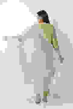 Gold Poly Zari Dupatta image number 2