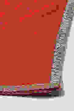 Red Cotton Anarkali Kurta Churidar Suit Set image number 8