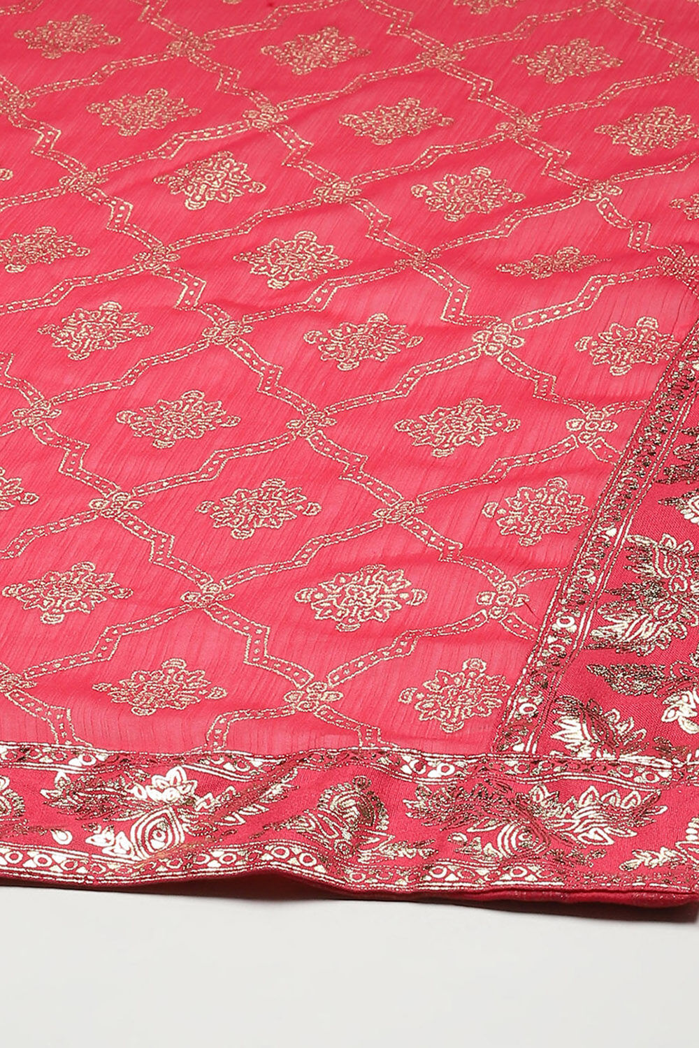 Blue LIVA Kalidar Kurta Salwar Pant Suit Set image number 3
