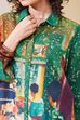Green Viscose Rayon Straight Kurta image number 1