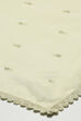 Green Cotton Machine Embroidered Unstitched Suit Set image number 7