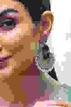 Black Brass Chaandbali image number 1