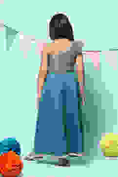 Teal Art Silk Straight Lehenga Set image number 4