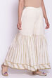 Crimson Red Cotton Sharara image number 4