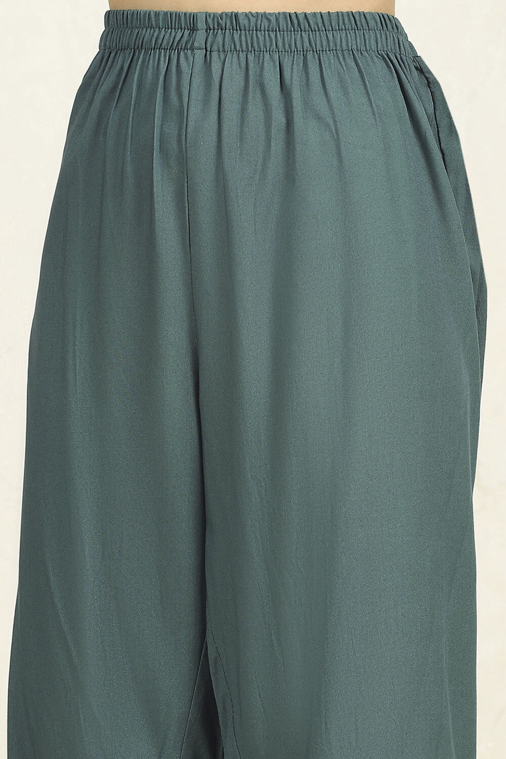 Purple Cotton Floral Printed Unstitched Suit Set image number 3