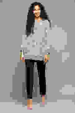 Black Cotton Blend Solid Jeggings image number 0