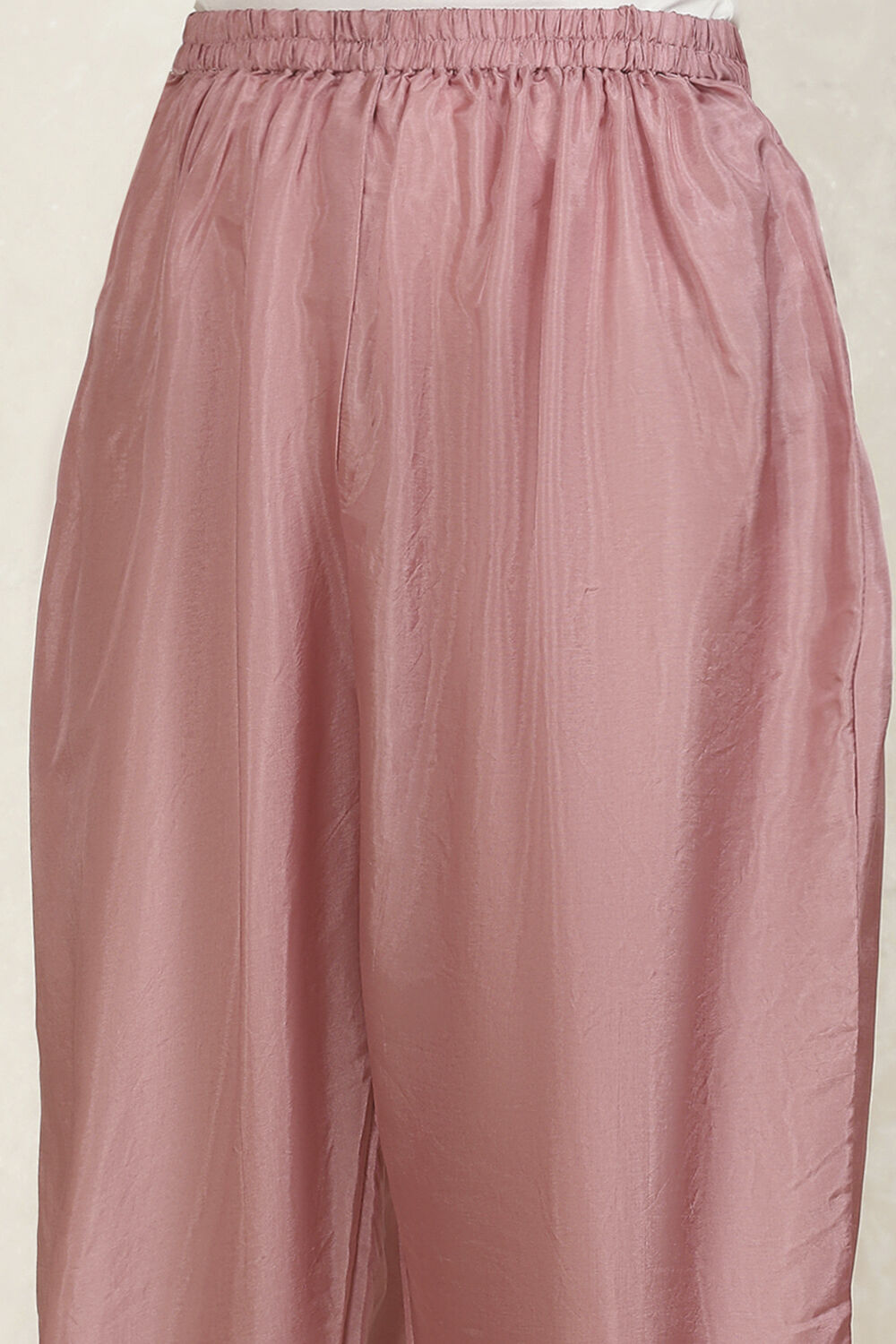 Pink Tissue Machine Embroidered Unstitched Suit Set image number 3