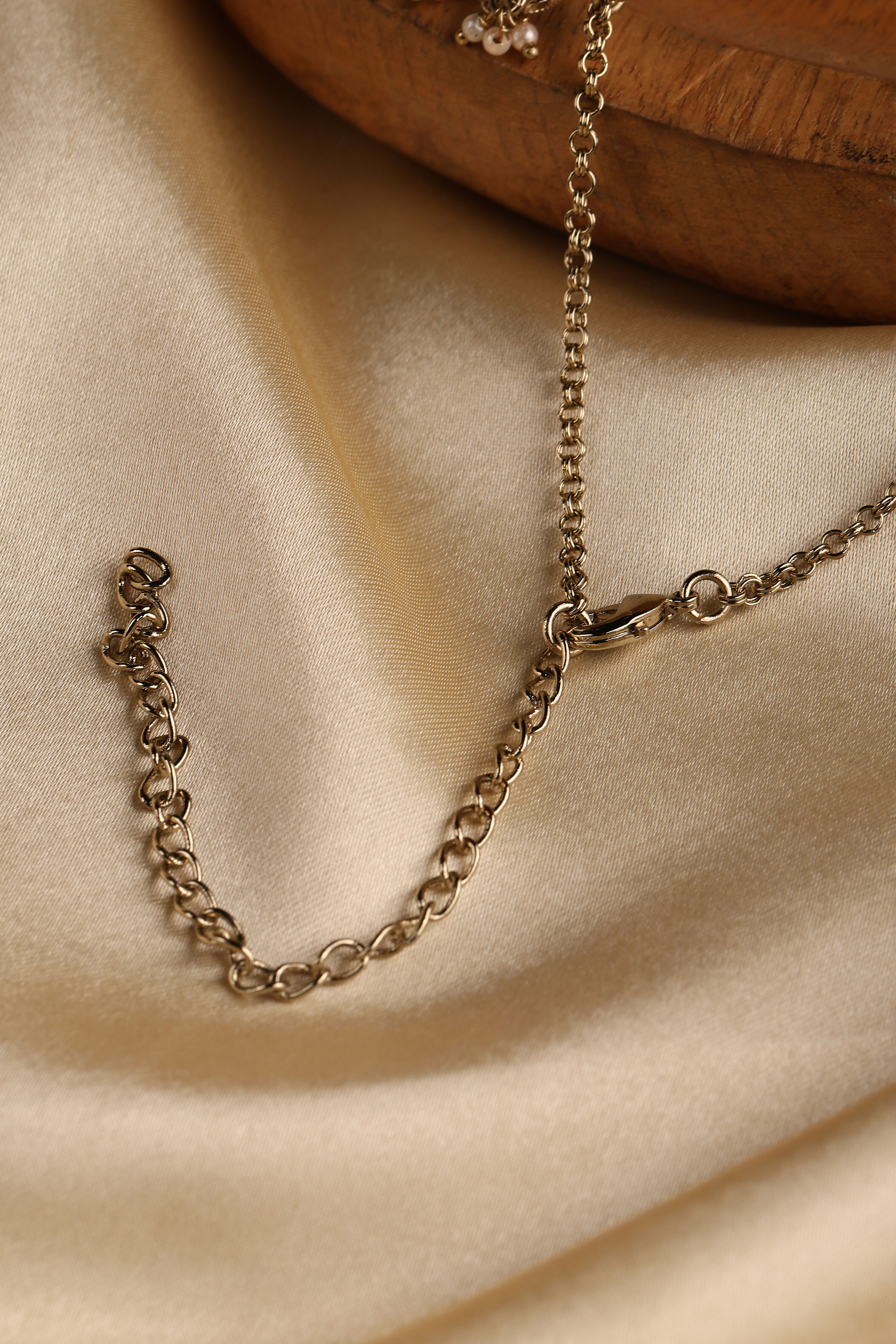 Mint Green Alloy Necklace Set image number 7