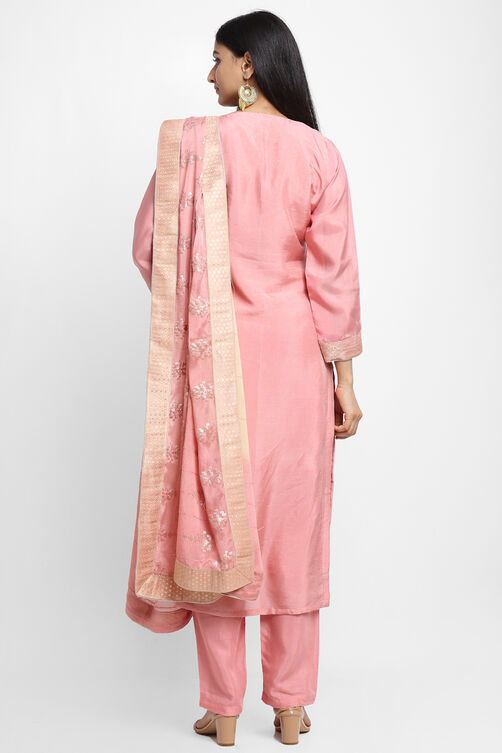 Gajri Russian Jacqard Easy Stitch Suit Set image number 6