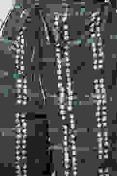 Off White Straight Kurta Palazzo Suit Set image number 2