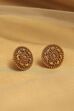 Gold Plated Brass Stud Earrings image number 0
