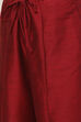 Green Flared Art Silk Fusion Wear 2 Piece Set image number 2