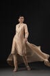 Rohit Bal Light Pink Cotton Silk Anarkali Printed Suit Set image number 0