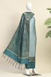 Pink Silk Unstitched Suit Set image number 4