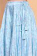 Aqua Viscose Sharara Suit Set image number 2