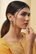 Gold Brass Jhumka image number 3
