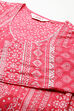 Yellow Cotton Double Layered Printed Kurta Dress image number 1