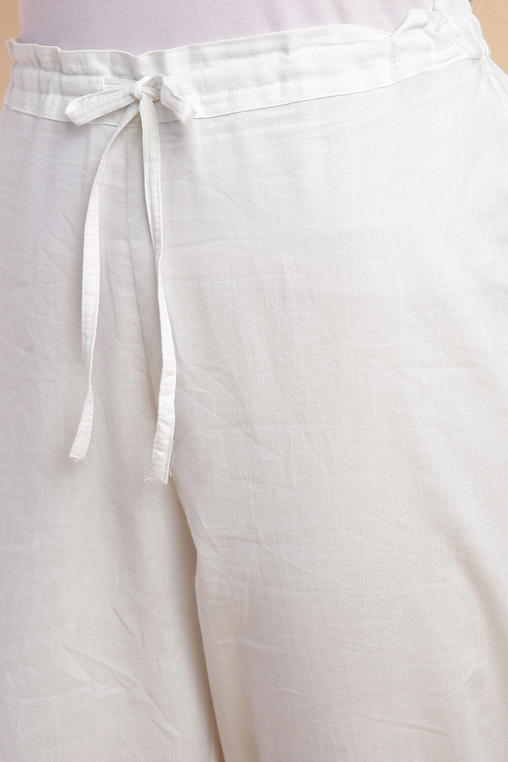 Brick Cotton Straight Kurta Pants Set image number 2