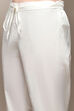 Light Pink Cotton Straight Kurta Palazzo Suit Set image number 2
