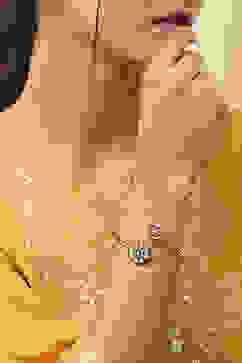 Red Brass Bracelet image number 1