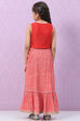 Blue Art Silk Lehenga Set image number 4