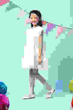 White Cotton Dress image number 2