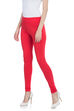 White Cotton And Art Silk Leggings image number 2