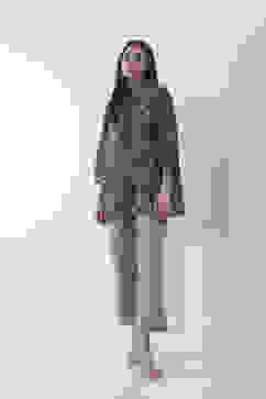 Green Solid Wide Leg Pants image number 0