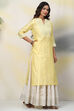 Yellow Straight Kurta image number 3