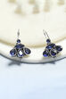 Navy Brass Drop & Danglers image number 0