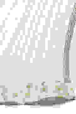 Off White Cotton Anarkali Kurta Lehenga Suit Set image number 3