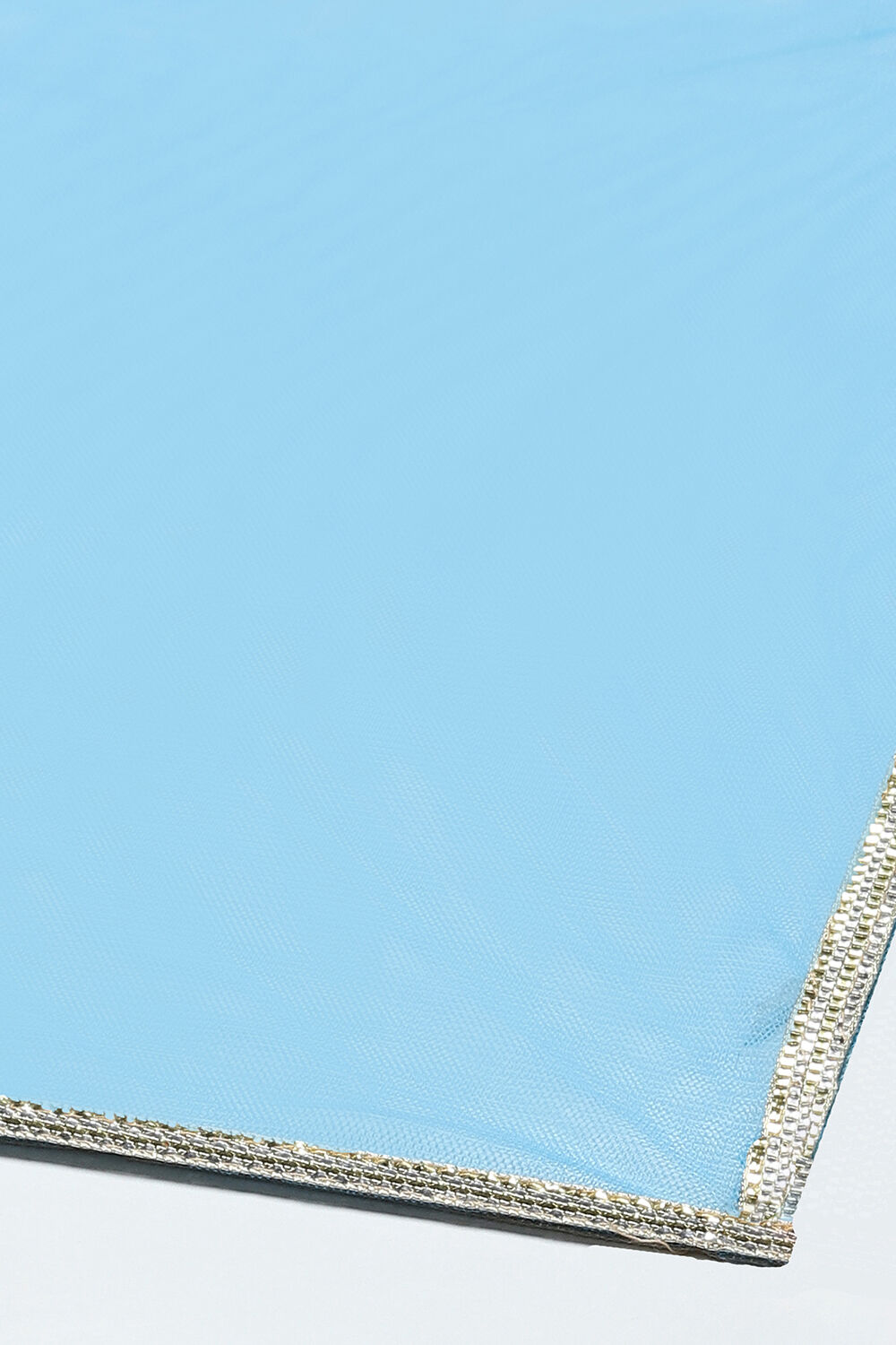 Turquoise Cotton Straight Printed Kurta Patiala Salwar Suit Set image number 3