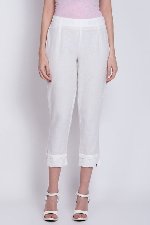 Green Bay Cotton Blend Solid Pant image number 1
