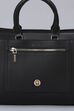 Black PU Satchel image number 6