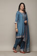 Fuchsia Viscose Straight Kurta Salwar Suit Set image number 6