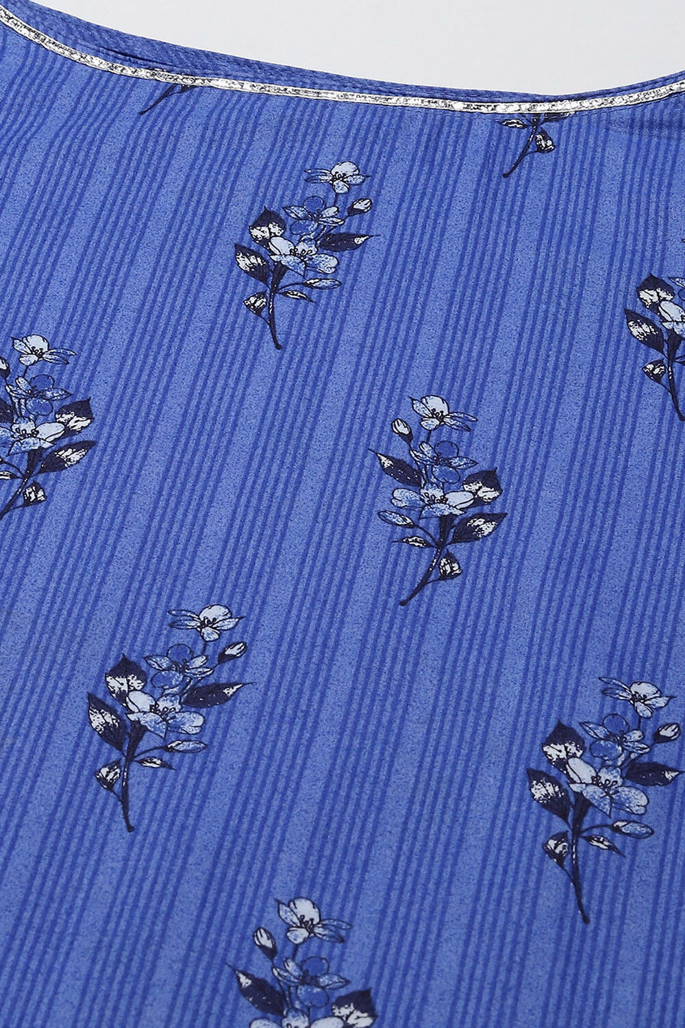 Green Cotton Straight Printed Kurta image number 1