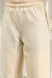 Black Textured Straight Kurta Pants Set image number 2