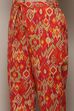 Coral Cotton Straight Kurta Pant Suit Set image number 2