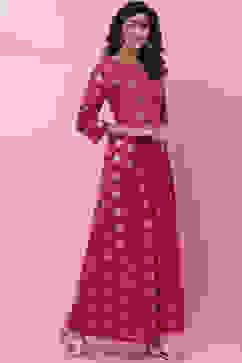 Cherry Cotton Fusion Dress image number 3