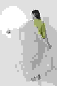 Off White Art Silk Dupatta image number 2