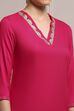 Mustard Yellow Solid Straight Kurta image number 1