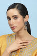 Multicolour Brass Jhumka image number 3