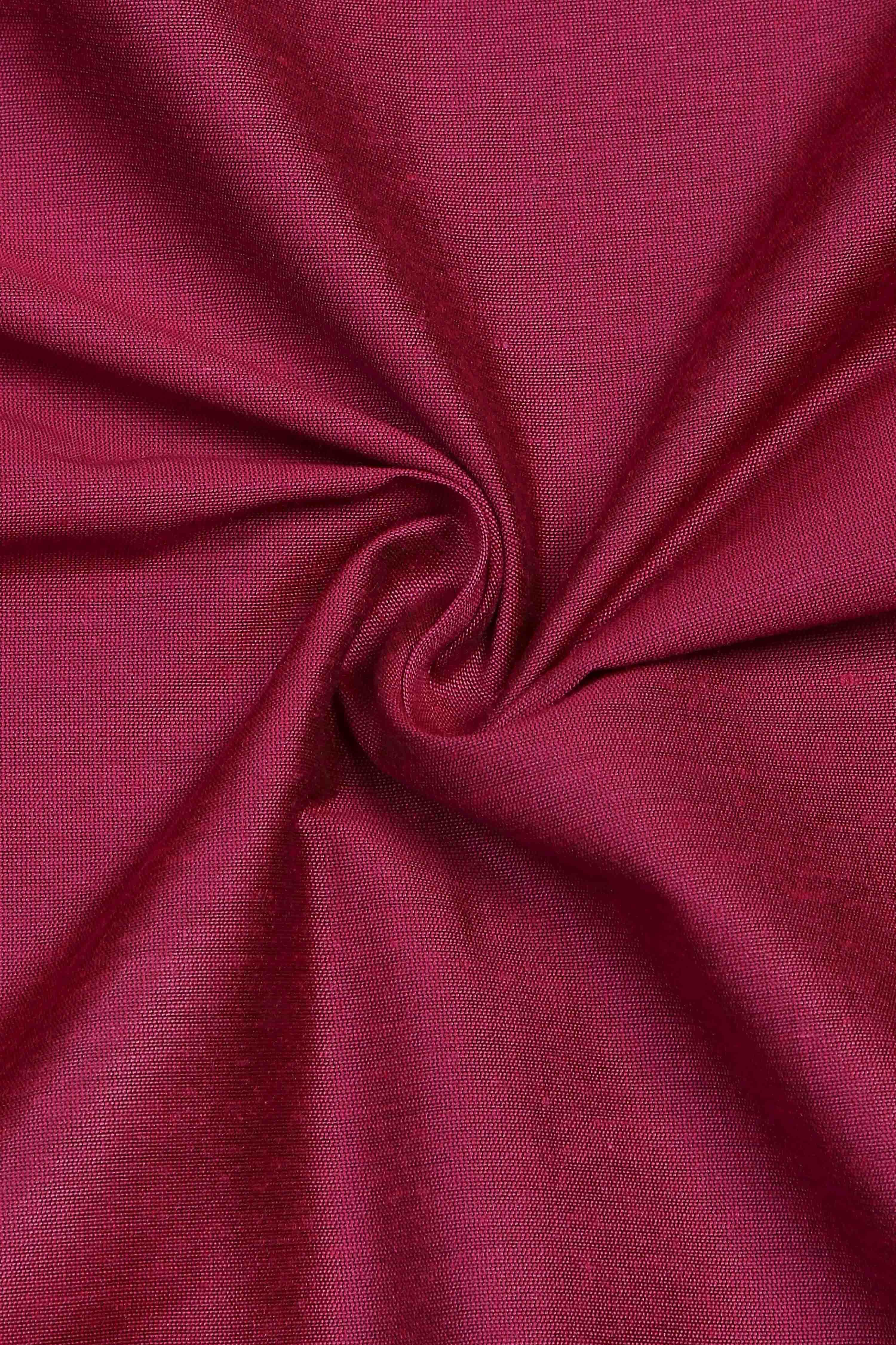 Rani Banarasi Chanderi Banarasi Print Unstitched Suit Set image number 2